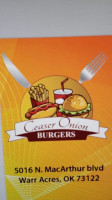Caesar Grill Onion Burgers food