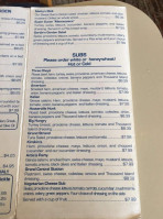 Three Chopt Sandwich Shoppe menu