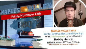 Naples Valley Bbq outside
