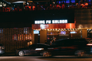 Kung Fu Saloon outside