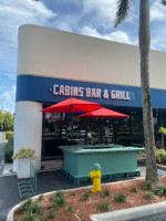 Cabins Grill outside