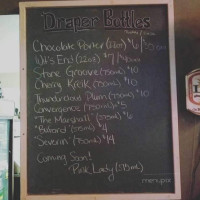 Draper Draft House menu