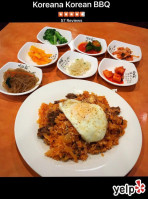 Koreana Korean Bbq menu