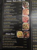 Rod-sap Thai Lao Kitchen menu