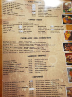 Carbon Y Leña menu