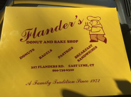 Flanders Donut Bake Shop menu