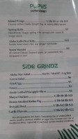 Aloha To-go Hawaiian Grill menu