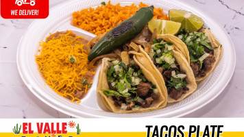 Taqueria El Valle food