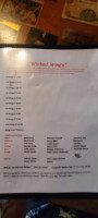 Wicked Wings Things menu