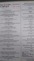 Norma D’s menu