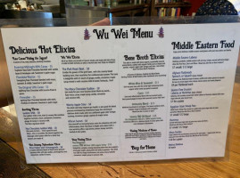Wu Wei Tea Temple menu