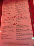 Jose Tejas menu