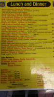 Taqueria Azteca menu