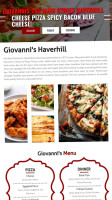 Giovanni's Roast Beef Pizza food