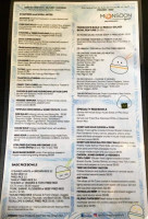 Monsoon Asian Grill Sushi menu