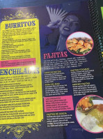 Ay Wey Mexican menu