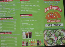 Los Taquitos menu