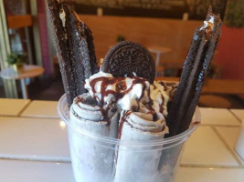 Cafe Silvestre's Rolled Ice Cream food