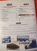 Double R Saloon menu