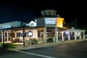 Shades Bar and Grill outside