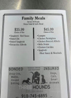 Nonno's Kitchen Grill menu