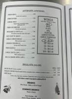 Nonno's Kitchen Grill menu