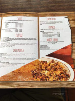 El Bamba Mexican menu