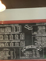 Proper Joe Coffeehouse menu