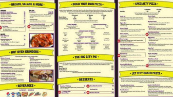 Jet City Pizza menu