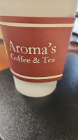 Aroma's Coffee Tea food