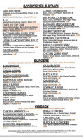 Downtown Bowling Green menu