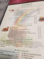 Shamrock Inn menu