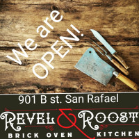 Revel Roost Brick Oven Kitchen food