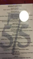 575 Cruces Crafted Cocktails menu