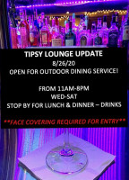 Tipsy Lounge food