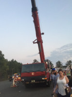 New Jersey Motorsports Park outside