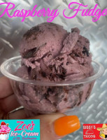 Zoe's Ice-cream menu
