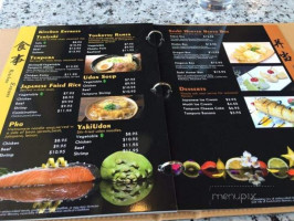 Sushi Hunter menu