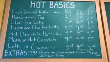 Bayscapes Gallery And Coffeehouse menu