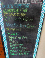 Homestyle Bakery Cafe menu