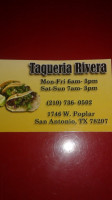 Taqueria Rivera food