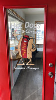 Hot Dogs A-la-cart outside