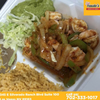 Fausto's Mexican Grill food