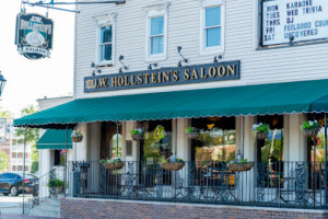 J W Hollstein's Saloon outside