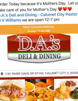 D.a.’s Deli And Dining Calumet City food