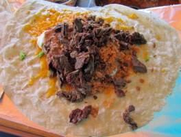 EL Burrito Express food