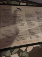 The Blue Hound Cookery menu