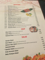 Mito Sushi And Grill menu