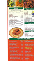 Mama Cee's Pizzeria menu