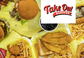 Take Out Burgers food